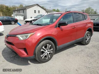 2017 Toyota RAV4 LE with VIN 2T3ZFREV9HW349373, listed as a Copart auction lot 52863595 with 159,617 mi miles and Salvage Title. Bid and sale history available at carsss.com. Image 1.