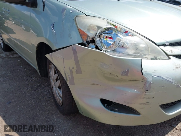 2006 Toyota Sienna CE with VIN 5TDZA23C56S563914, listed as a IAAI auction lot 42194324 with 313,885 mi miles and . Bid and sale history available at DreamBid. Image 6.