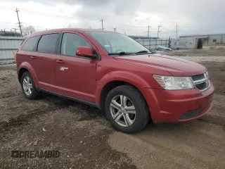 2009 Dodge Journey SXT with VIN 3D4GG57VX9T593426, listed as a Copart auction lot 50956165 with 182,882 mi miles and Salvage Title. Bid and sale history available at carsss.com. Image 4.