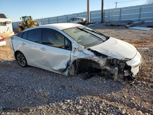 2016 Toyota Prius Four with VIN JTDKARFUXG3016252, listed as a Copart auction lot 42178675 with 0 mi miles and Salvage Title. Bid and sale history available at carsss.com. Image 4.