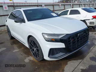 2021 Audi SQ8 Prestige z VIN WA1CWBF16MD015683, wystawiony jako IAAI lot #41254828 z przebiegiem 41 865 mil mil oraz . Historia ofert i sprzedaży dostępna na DreamBid. Obrazek 1.