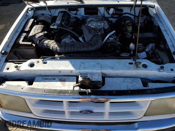 1994 Ford Ranger Splash with VIN 1FTCR14X9RPA85702, listed as a Copart auction lot 46552405 with 28,756 mi miles and Salvage Title. Bid and sale history available at carsss.com. Image 12.