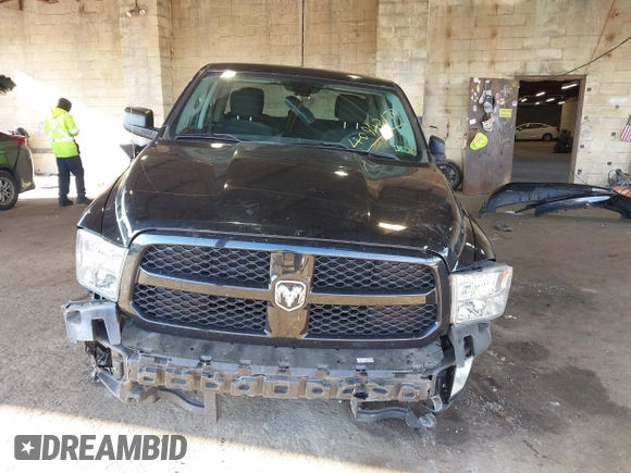 2018 Ram 1500 Express with VIN 1C6RR7FGXJS302502, listed as a IAAI auction lot 40942179 with 91,557 mi miles. Bid and sale history available at carsss.com. Image 13.