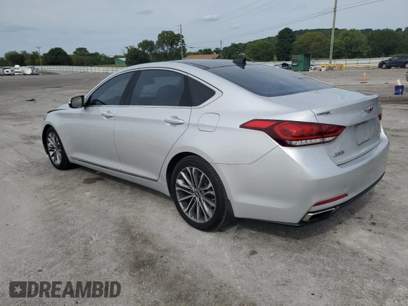 2016 Hyundai Genesis 3.8L with VIN KMHGN4JE5GU132610, listed as a Copart auction lot 67592854 with 80,424 mi miles and Salvage Title. Bid and sale history available at carsss.com. Image 2.