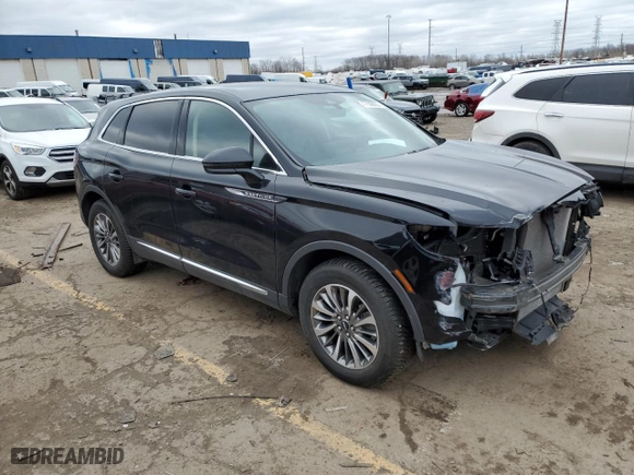 2021 Lincoln Nautilus Standard with VIN 2LMPJ8J95MBL08020, listed as a Copart auction lot 47936055 with 40,261 mi miles and Salvage Title. Bid and sale history available at carsss.com. Image 4.