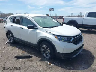 2018 Honda CR-V LX with VIN 2HKRW5H34JH420284, listed as a IAAI auction lot 41847512 with 98,252 mi miles. Bid and sale history available at carsss.com. Image 1.