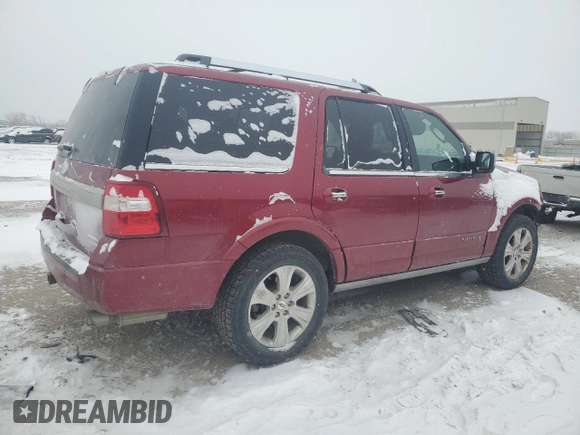 2015 Ford Expedition Platinum with VIN 1FMJU1MT9FEF50176, listed as a Copart auction lot 45375535 with 139,207 mi miles and Clean title. Bid and sale history available at DreamBid. Image 3.
