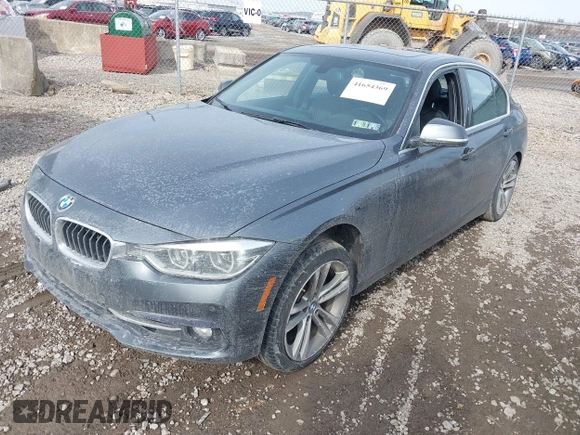 2017 BMW 3 Series 330i xDrive with VIN WBA8D9G30HNU65630, listed as a IAAI auction lot 41654369 with 150,962 mi miles. Bid and sale history available at carsss.com. Image 17.
