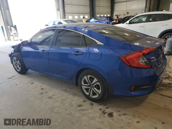 2016 Honda Civic Sedan LX with VIN 19XFC2F57GE008212, listed as a Copart auction lot 52195615 with 86,806 mi miles and Salvage Title. Bid and sale history available at carsss.com. Image 2.