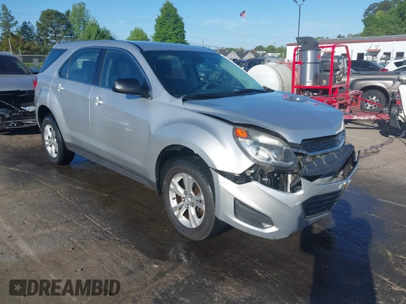2017 Chevrolet Equinox LS with VIN 2GNALBEK4H1551895, listed as a IAAI auction lot 42030136 with 182,423 mi miles and . Bid and sale history available at carsss.com. Image 1.