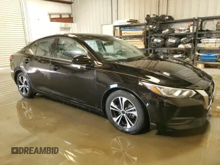 2021 Nissan Sentra SV with VIN 3N1AB8CV9MY322218, listed as a Copart auction lot 61797935 with 51,280 mi miles and Clean title. Bid and sale history available at DreamBid. Image 4.