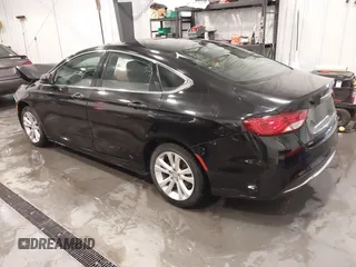 2015 Chrysler 200 Limited with VIN 1C3CCCAB1FN612164, listed as a IAAI auction lot 41641912 with 166,116 mi miles. Bid and sale history available at carsss.com. Image 3.