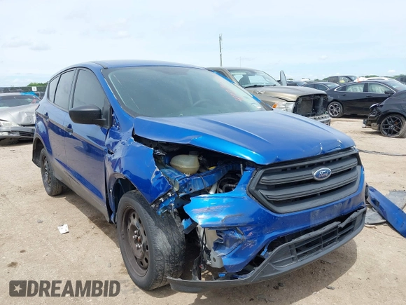 2017 Ford Escape S with VIN 1FMCU0F74HUB52868, listed as a IAAI auction lot 42221757 with 144,014 mi miles and . Bid and sale history available at DreamBid. Image 1.