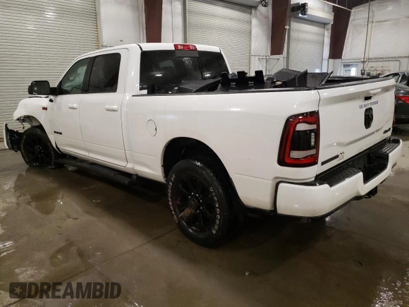 2022 Ram 2500 Big Horn with VIN 3C6UR5DJ3NG148578, listed as a Copart auction lot 82983164 with 38,972 mi miles and Salvage Title. Bid and sale history available at carsss.com. Image 2.