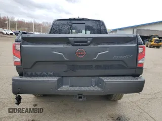 2024 Nissan Titan Pro-4X z VIN 1N6AA1ED9RN108679, wystawiony jako Copart lot #53356715 z przebiegiem 23 038 mil mil oraz Szkoda całkowita • Salvage title. Historia ofert i sprzedaży dostępna na DreamBid. Obrazek 6.