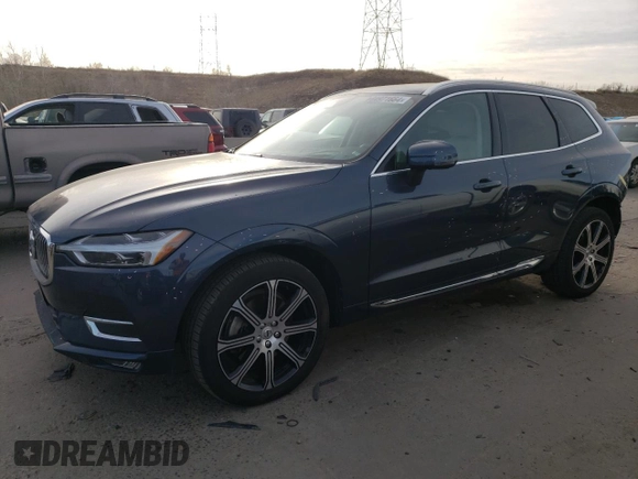 2020 Volvo XC60 Inscription with VIN YV4A22RLXL1579663, listed as a Copart auction lot 84971664 with 28,808 mi miles and Salvage title. Bid and sale history available at DreamBid. Image 1.
