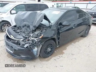 2018 Chevrolet Cruze LS with VIN 1G1BC5SM3J7210719, listed as a IAAI auction lot 41787077 with 93,489 mi miles and . Bid and sale history available at DreamBid. Image 2.