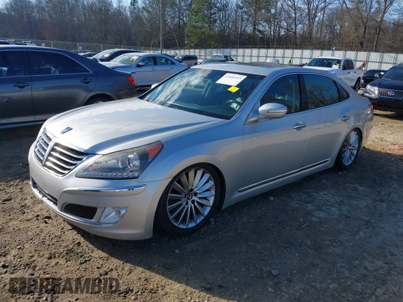 2011 Hyundai Equus Signature с VIN KMHGH4JF7BU029231, выставлен на аукционе IAAI как лот 41660325 с пробегом 208 452 миль миль и . История ставок и продаж доступна на DreamBid. Изображение 2.