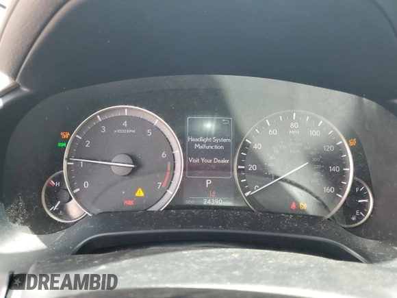 2021 Lexus RX 350 with VIN 2T2JZMDA5MC299559, listed as a Copart auction lot 60450495 with 24,390 mi miles and Salvage title. Bid and sale history available at DreamBid. Image 9.