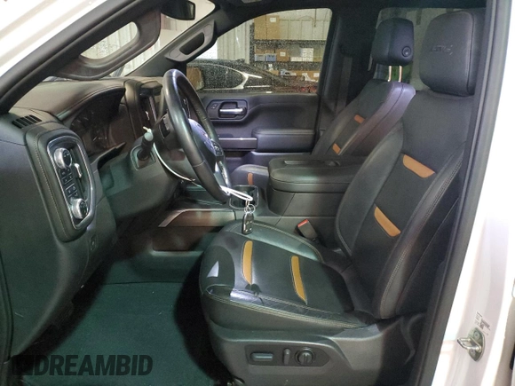 2022 GMC Sierra 1500 AT4 with VIN 3GTP9EEL4NG146800, listed as a Copart auction lot 55836695 with 71,766 mi miles and Salvage title. Bid and sale history available at DreamBid. Image 7.