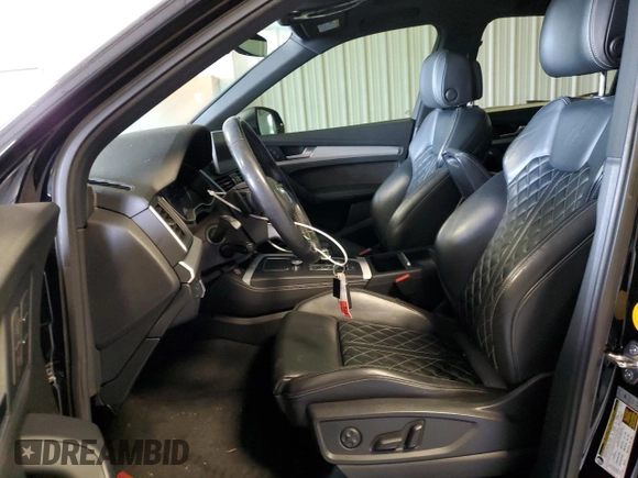 2018 Audi SQ5 Premium Plus with VIN WA1A4AFY7J2119403, listed as a Copart auction lot 88798535 with Not Provided miles and Salvage Title. Bid and sale history available at DreamBid. Image 7.