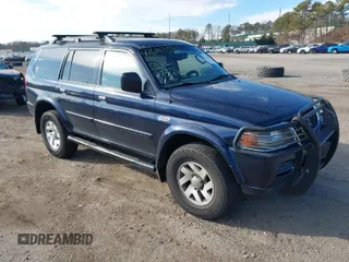 2003 Mitsubishi Montero Sport XLS with VIN JA4MT31R63J038364, listed as a IAAI auction lot 41683134 with 171,504 mi miles. Bid and sale history available at carsss.com. Image 1.