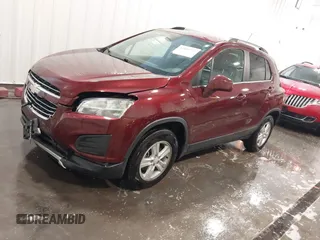 2016 Chevrolet Trax LT with VIN 3GNCJPSB4GL275165, listed as a IAAI auction lot 41883722 with 76,592 mi miles. Bid and sale history available at carsss.com. Image 18.