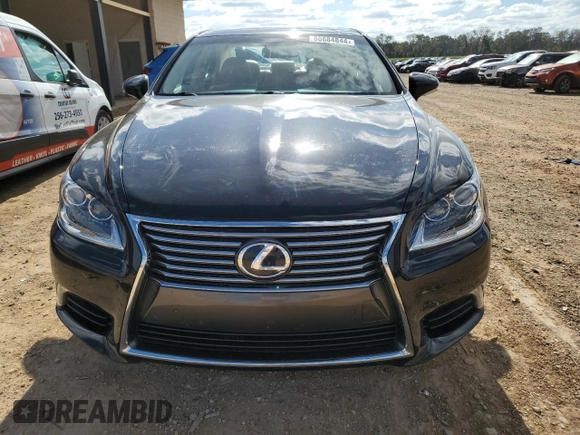 2015 Lexus LS 460 with VIN JTHBL5EF5F5136712, listed as a Copart auction lot 80684844 with 38,303 mi miles and Salvage title. Bid and sale history available at DreamBid. Image 5.