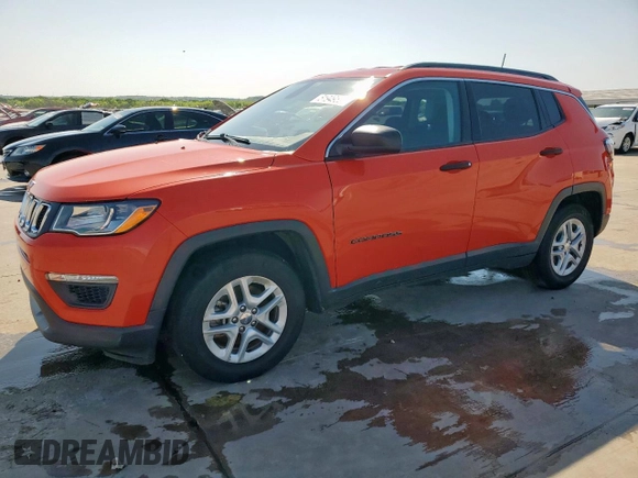 2020 Jeep Compass Sport с VIN 3C4NJCAB3LT253177, выставлен на аукционе Copart как лот 51949525 с пробегом 120 146 миль миль и Чистый • Clean title. История ставок и продаж доступна на DreamBid. Изображение 1.