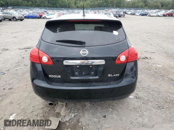 2012 Nissan Rogue SV with VIN JN8AS5MV9CW413655, listed as a Copart auction lot 81147634 with 175,443 mi miles and Clean Title. Bid and sale history available at carsss.com. Image 6.