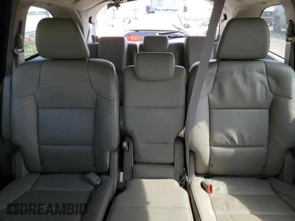 2014 Honda Odyssey EX-L with VIN 5FNRL5H61EB077828, listed as a Copart auction lot 46304125 with 104,367 mi miles and Salvage Title. Bid and sale history available at DreamBid. Image 10.