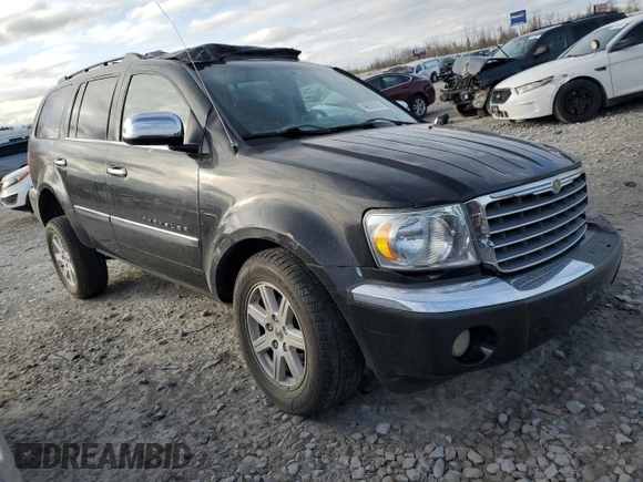 2008 Chrysler Aspen Limited z VIN 1A8HX58N08F149957, wystawiony jako Copart lot #49010785 z przebiegiem 222 789 mil mil oraz Szkoda całkowita • Salvage title. Historia ofert i sprzedaży dostępna na DreamBid. Obrazek 4.
