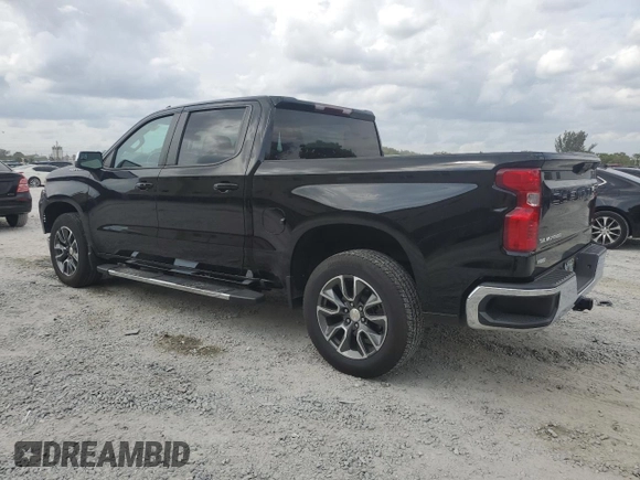 2022 Chevrolet Silverado 1500 LT with VIN 3GCPACEK2NG615059, listed as a Copart auction lot 48436815 with 42,131 mi miles and Salvage Title. Bid and sale history available at carsss.com. Image 2.