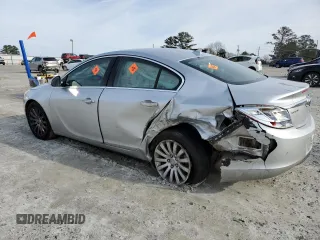 2012 Buick Regal Premium 1 with VIN 2G4GS5EK5C9112816, listed as a Copart auction lot 43335595 with 187,781 mi miles and Salvage title. Bid and sale history available at DreamBid. Image 2.