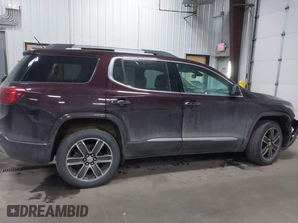 2018 GMC Acadia Denali with VIN 1GKKNXLS5JZ186538, listed as a IAAI auction lot 41708309 with 120,136 mi miles and . Bid and sale history available at DreamBid. Image 13.