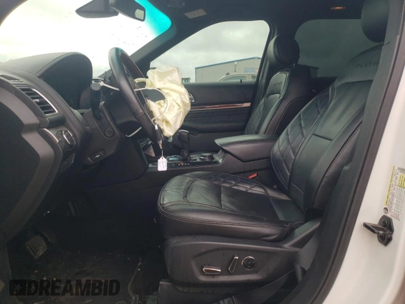 2016 Ford Explorer Platinum with VIN 1FM5K8HTXGGC58049, listed as a Copart auction lot 55790215 with 112,673 mi miles and Salvage Title. Bid and sale history available at DreamBid. Image 7.