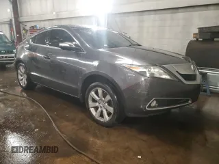 2010 Acura ZDX Advance Pkg with VIN 2HNYB1H67AH504029, listed as a Copart auction lot 41389775 with Not Provided miles and Salvage Title. Bid and sale history available at carsss.com. Image 4.