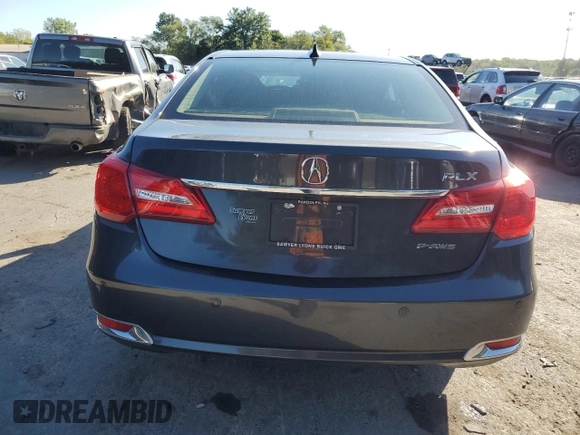 2014 Acura RLX Advance z VIN JH4KC1F92EC006169, wystawiony jako Copart lot #70839524 z przebiegiem Nie podano mil oraz Szkoda całkowita • Salvage title. Historia ofert i sprzedaży dostępna na DreamBid. Obrazek 6.