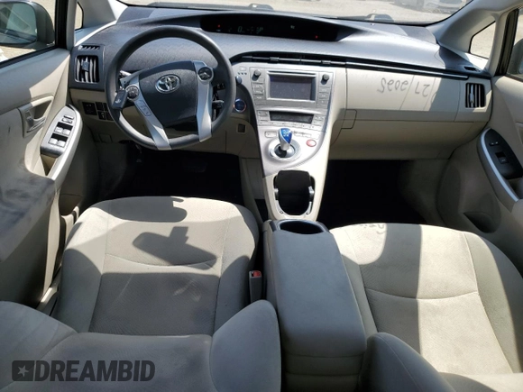 2015 Toyota Prius Four z VIN JTDKN3DU4F0458142, wystawiony jako Copart lot #59916975 z przebiegiem 96 216 mil mil oraz Szkoda całkowita • Salvage title. Historia ofert i sprzedaży dostępna na DreamBid. Obrazek 8.