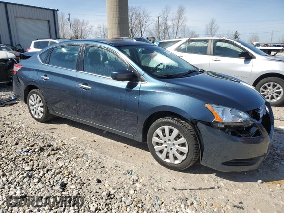 2014 Nissan Sentra SV with VIN 3N1AB7APXEY286667, listed as a Copart auction lot 51675955 with Not Provided miles and Clean Title. Bid and sale history available at DreamBid. Image 4.