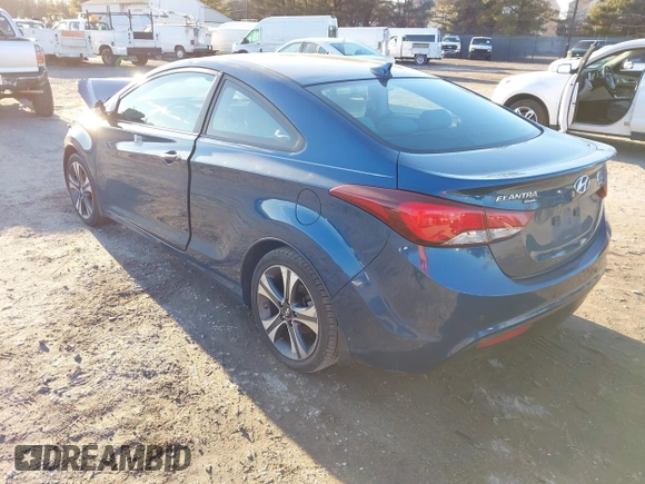 2014 Hyundai Elantra z VIN KMHDH6AH0EU027924, wystawiony jako IAAI lot #41646158 z przebiegiem 39 213 mil mil oraz . Historia ofert i sprzedaży dostępna na DreamBid. Obrazek 3.