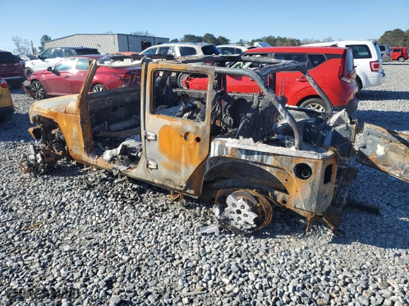 2013 Jeep Wrangler Unlimited Sport with VIN 1C4BJWDG0DL638009, listed as a Copart auction lot 87440964 with 0 mi miles and Non Repairable. Bid and sale history available at carsss.com. Image 2.