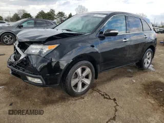 2013 Acura MDX with VIN 2HNYD2H29DH523182, listed as a Copart auction lot 54271185 with 128,544 mi miles and Salvage title. Bid and sale history available at DreamBid. Image 1.