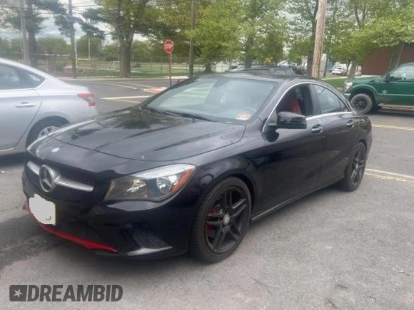 2016 Mercedes-Benz CLA with VIN WDDSJ4GB7GN347915, listed as a Copart auction lot 51527613 with 82,646 mi miles. Bid and sale history available at carsss.com. Image 2.