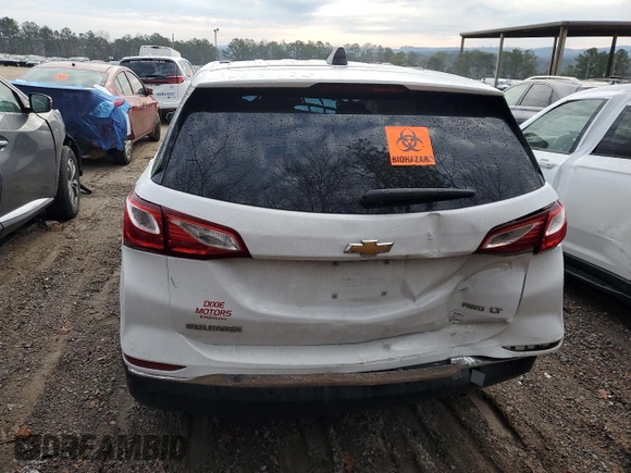 2019 Chevrolet Equinox LT z VIN 2GNAXTEVXK6174262, wystawiony jako Copart lot #43207345 z przebiegiem Nie podano mil oraz Szkoda całkowita • Salvage title. Historia ofert i sprzedaży dostępna na DreamBid. Obrazek 6.