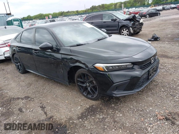 2022 Honda Civic Sport z VIN 2HGFE2F52NH552470, wystawiony jako IAAI lot #42315098 z przebiegiem 55 292 mil mil oraz . Historia ofert i sprzedaży dostępna na DreamBid. Obrazek 1.