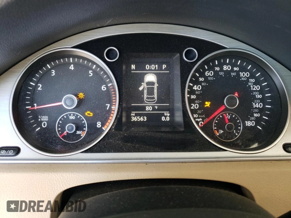 2016 Volkswagen CC Sport with VIN WVWBP7AN9GE501697, listed as a Copart auction lot 43969744 with 36,563 mi miles. Bid and sale history available at carsss.com. Image 9.