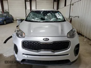 2018 Kia Sportage LX with VIN KNDPM3AC4J7375184, listed as a Copart auction lot 62231484 with 124,179 mi miles and Salvage Title. Bid and sale history available at carsss.com. Image 5.