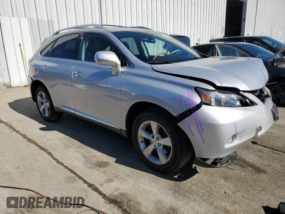 2010 Lexus RX 350 with VIN 2T2BK1BA1AC053033, listed as a Copart auction lot 49251975 with 90,377 mi miles and Salvage Title. Bid and sale history available at carsss.com. Image 4.