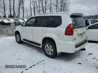 2005 Lexus GX with VIN JTJBT20X250074971, listed as a Copart auction lot 44061045 with 285,381 mi miles and Clean Title. Bid and sale history available at carsss.com. Image 2.